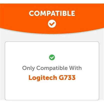 Wicked Cushions FreeZe for Logitech G733 gaming fülpárna fekete