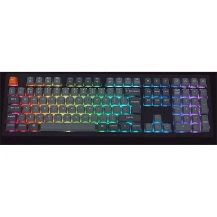 Keychron K10 Max Bluetooth / vezeték nélküli magyar Keychron Super Red mechanikus billentyűzet fekete