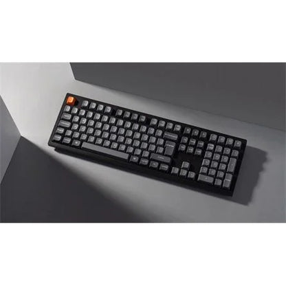 Keychron K10 Max Bluetooth / vezeték nélküli / USB magyar Keychron Super Brown mechanikus billentyűzet fekete
