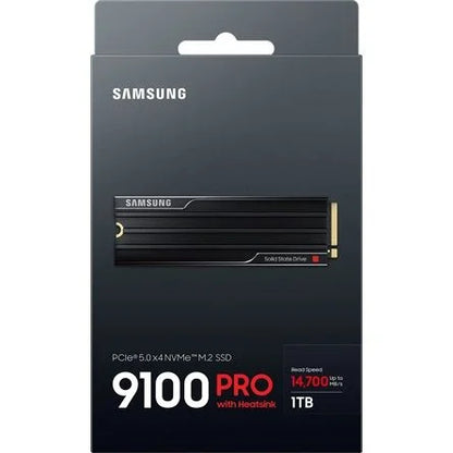 Samsung 9100 PRO 1TB PCIe x4 (5.0) NVMe M.2 2280 SSD fekete