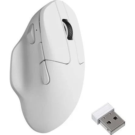 Keychron M7 8K optikai Bluetooth / vezeték nélküli egér fehér