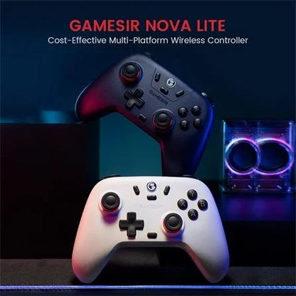 GameSir Nova Lite Bluetooth / USB / vezeték nélküli gamepad játékvezérlő fehér