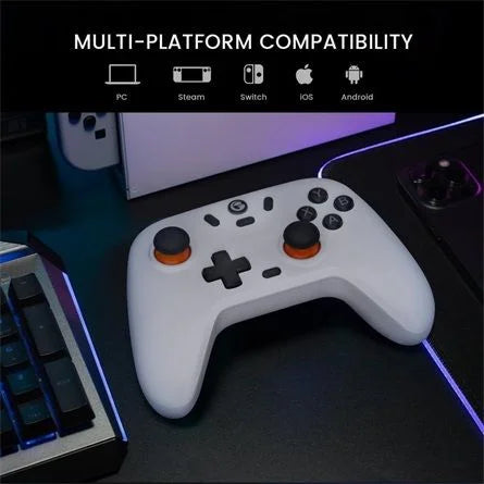 GameSir Nova Lite Bluetooth / USB / vezeték nélküli gamepad játékvezérlő fehér