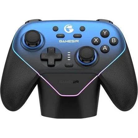 GameSir Super Nova Multiplatform Bluetooth / USB / vezeték nélküli gamepad játékvezérlő kék-fekete