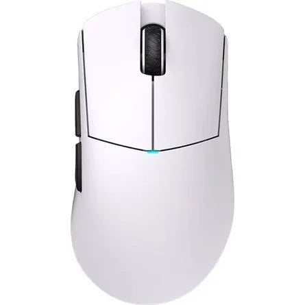 LAMZU PARO Aurora optikai vezeték nélküli gaming egér fehér + 8K adapter