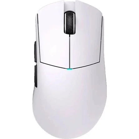 LAMZU PARO Aurora optikai vezeték nélküli gaming egér fehér + 8K adapter