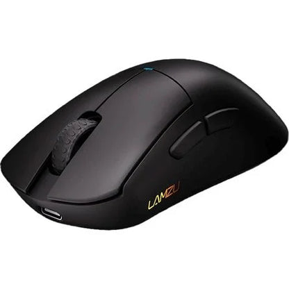 LAMZU PARO Aurora optikai vezeték nélküli gaming egér fekete + 8K adapter