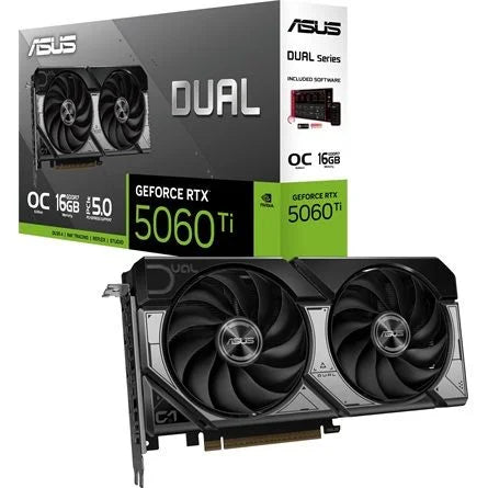 Asus GeForce RTX 5060 Ti Dual OC 16GB GDDR7 128-bit grafikus kártya