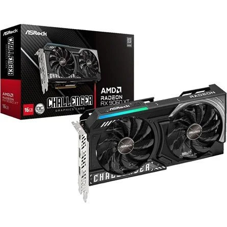 Asrock Radeon RX 9060 XT Challenger OC 16GB GDDR6 128-bit grafikus kártya