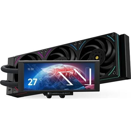 Thermalright Trofeo Vision 360 ARGB processzor vízhűtő fekete