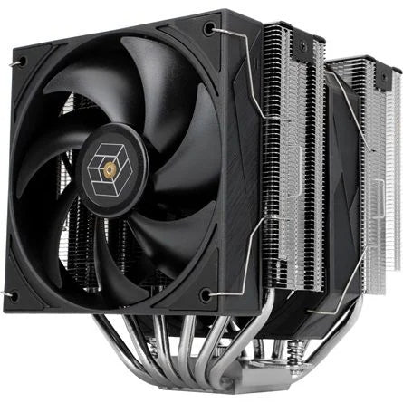 Thermalright Royal Pretor 130 processzor hűtő aluminium fekete