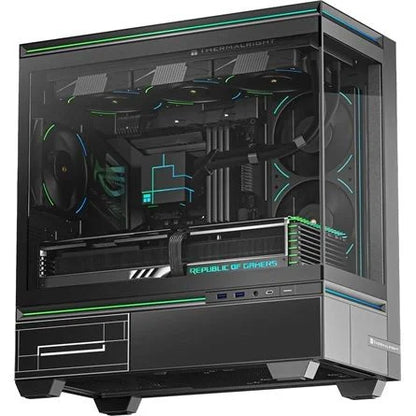 Thermalright TL-M10 táp nélküli MT Mini Tower számítógépház fekete