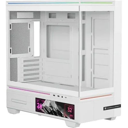 Thermalright TL-M10 Vision táp nélküli MT Mini Tower számítógépház fehér