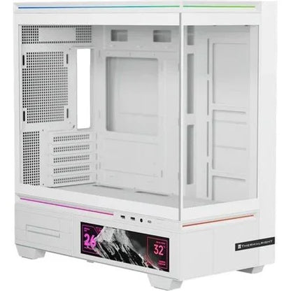 Thermalright TL-M10 Vision táp nélküli MT Mini Tower számítógépház fehér