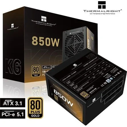 Thermalright KG-850 ATX desktop tápegység 850W 80+ Gold BOX