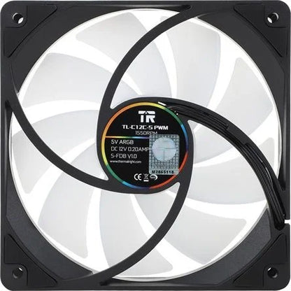 Thermalright TL-C12C-S rendszerhűtő ventilátor fekete