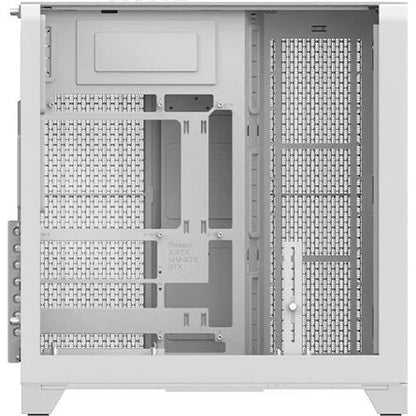Thermaltake View 390 Air Snow táp nélküli ablakos Mid Tower számítógépház fehér