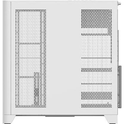 Thermaltake View 390 Air Snow táp nélküli ablakos Mid Tower számítógépház fehér