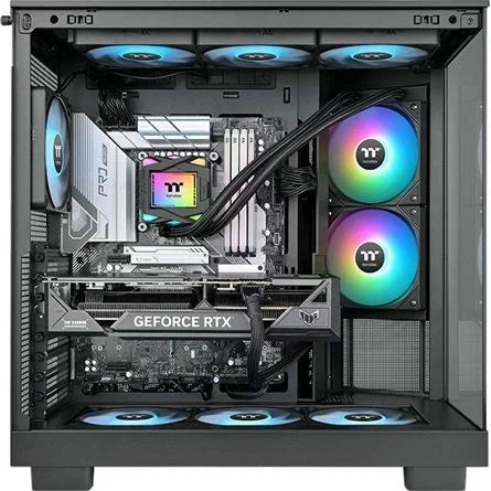 Thermaltake LA240 ARGB processzor vízhűtő fekete