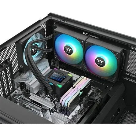Thermaltake LA240-S ARGB processzor vízhűtő fekete