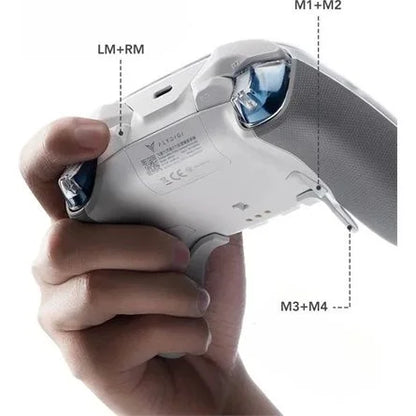 Flydigi Apex 5 Bluetooth / USB / vezeték nélküli gamepad játékvezérlő szürke