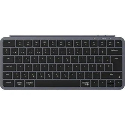Keychron B1 Pro Bluetooth / vezeték nélküli magyar Scissor Switch mechanikus billentyűzet fekete-szürke