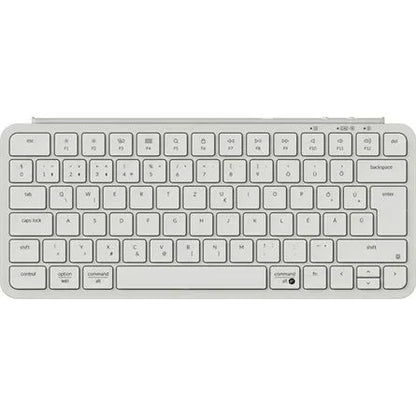 Keychron B1 Pro Bluetooth / vezeték nélküli magyar Scissor Switch mechanikus billentyűzet fehér
