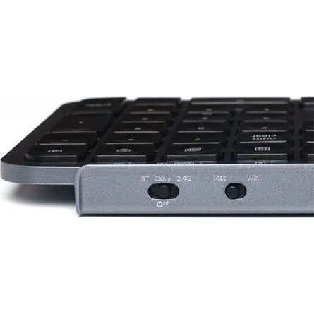 Keychron B1 Pro Bluetooth / vezeték nélküli magyar Scissor Switch mechanikus billentyűzet fehér