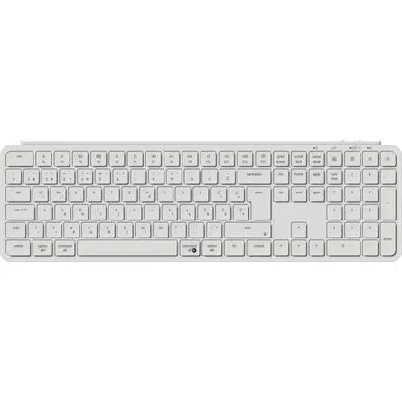 Keychron B6 Pro Bluetooth / vezeték nélküli magyar Scissor Switch mechanikus billentyűzet fehér