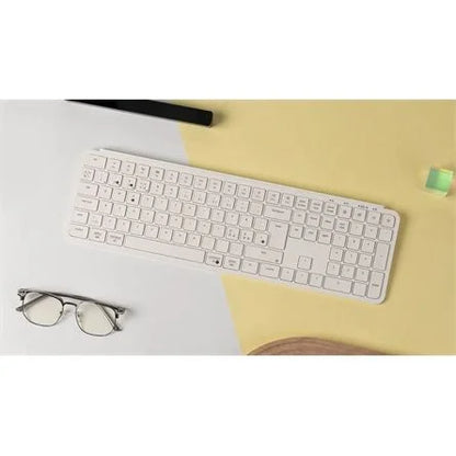 Keychron B6 Pro Bluetooth / vezeték nélküli magyar Scissor Switch mechanikus billentyűzet fehér