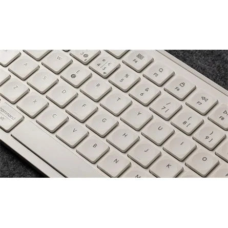 Keychron B6 Pro Bluetooth / vezeték nélküli magyar Scissor Switch mechanikus billentyűzet fehér