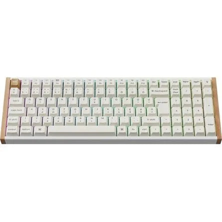Keychron K4 HE Bluetooth / vezeték nélküli magyar gaming Gateron double-rail magnetic nebula mechanikus billentyűzet feh