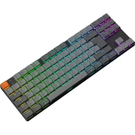 Keychron K1 Max Bluetooth / vezeték nélküli magyar Gateron low-profile Brown mechanikus billentyűzet fekete