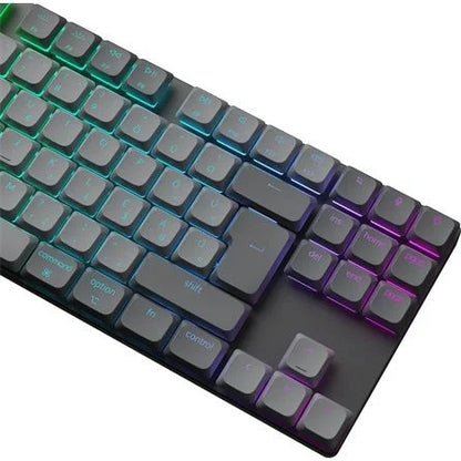 Keychron K1 Max Bluetooth / vezeték nélküli magyar Gateron low-profile Brown mechanikus billentyűzet fekete
