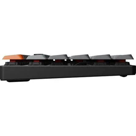 Keychron K17 Max Bluetooth / vezeték nélküli magyar Gateron low-profile Red mechanikus billentyűzet fekete