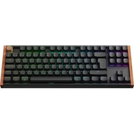 Keychron K8 HE Bluetooth / vezeték nélküli magyar Gateron double-rail magnetic nebula mechanikus billentyűzet fekete