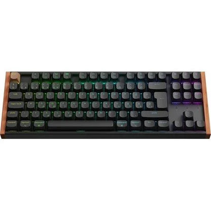 Keychron K8 HE Bluetooth / vezeték nélküli magyar Gateron double-rail magnetic nebula mechanikus billentyűzet fekete