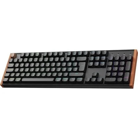 Keychron K10 HE Bluetooth / vezeték nélküli magyar Gateron double-rail magnetic nebula mechanikus billentyűzet fekete
