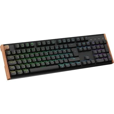 Keychron K10 HE Bluetooth / vezeték nélküli magyar Gateron double-rail magnetic nebula mechanikus billentyűzet fekete
