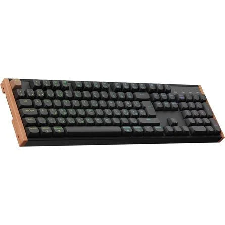 Keychron K10 HE Bluetooth / vezeték nélküli magyar Gateron double-rail magnetic nebula mechanikus billentyűzet fekete