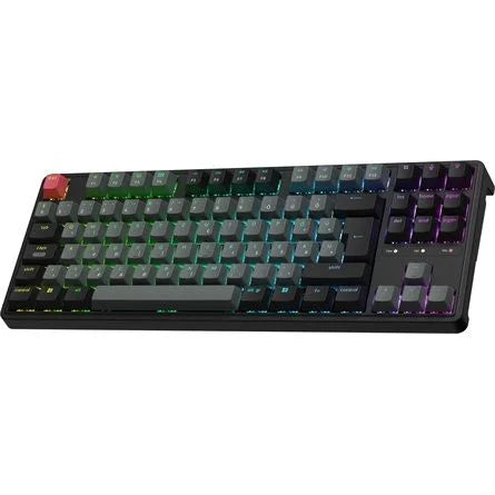 Keychron C3 Pro 8K USB magyar Super Red mechanikus billentyűzet fekete