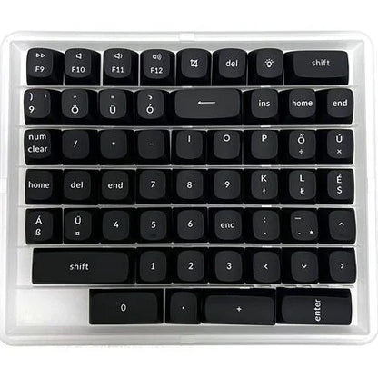 Keychron OSA Profile, ABS, Laser Engraving magyar Keycap Set fekete