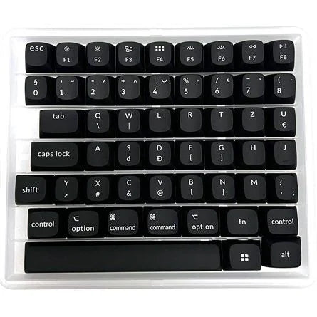Keychron OSA Profile, ABS, Laser Engraving magyar Keycap Set fekete