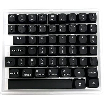 Keychron OSA Profile, ABS, Laser Engraving magyar Keycap Set fekete