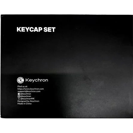 Keychron OSA Profile, ABS, Laser Engraving magyar Keycap Set fekete