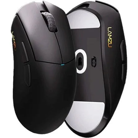LAMZU PARO Aurora optikai vezeték nélküli gaming egér fekete + 8K adapter (Bontott!)