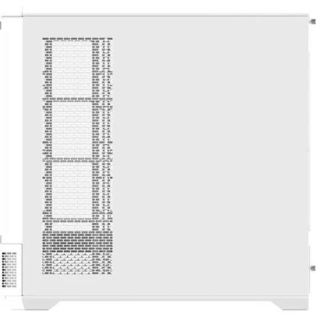 Thermaltake View 600 TG Snow táp nélküli ablakos Full Tower számítógépház fehér
