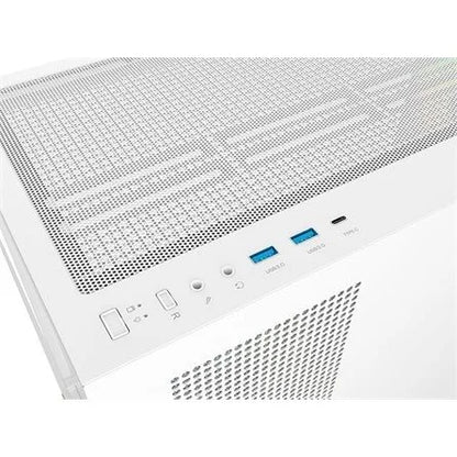 Thermaltake View 270 Plus WS ARGB Snow táp nélküli ablakos Mid Tower számítógépház fehér