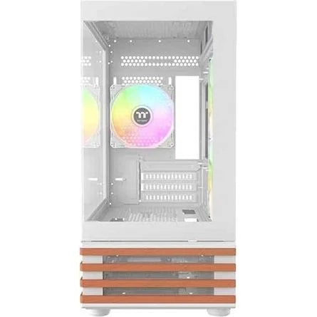 Thermaltake View 170 WS ARGB Snow táp nélküli ablakos MT Mini Tower számítógépház fehér