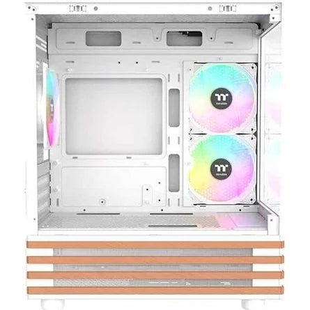 Thermaltake View 170 WS ARGB Snow táp nélküli ablakos MT Mini Tower számítógépház fehér